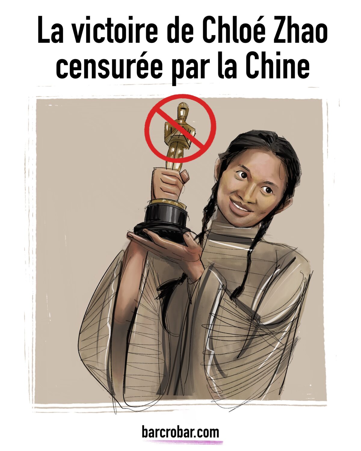 La victoire de Chloé Zhao censurée par la Chine